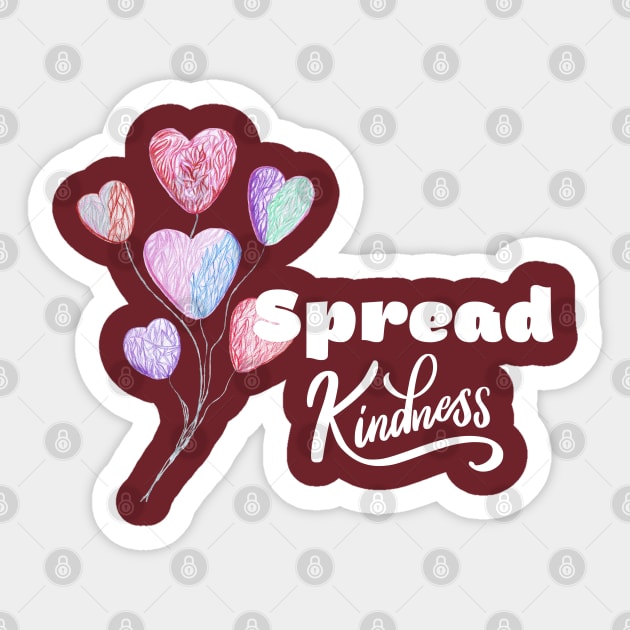 spread kindness Sticker by SKULS14